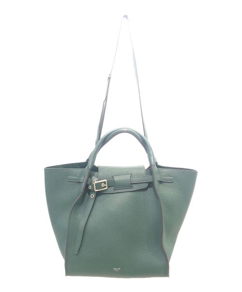 CELINE（セリーヌ）CELINE (セリーヌ) ビッグバッグスモール グリーンの古着・服飾アイテム