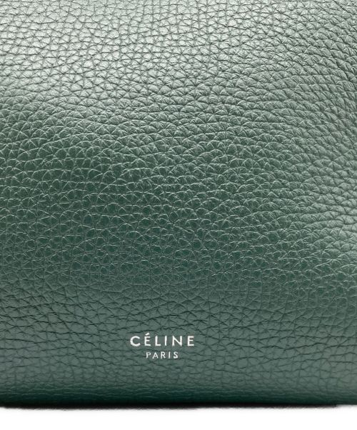 CELINE（セリーヌ）CELINE (セリーヌ) ビッグバッグスモール グリーンの古着・服飾アイテム