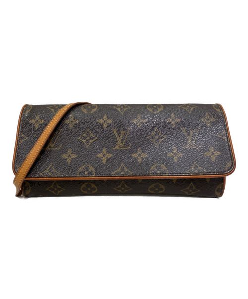 LOUIS VUITTON（ルイ ヴィトン）LOUIS VUITTON (ルイ ヴィトン) ポシェットツインGM ブラウンの古着・服飾アイテム