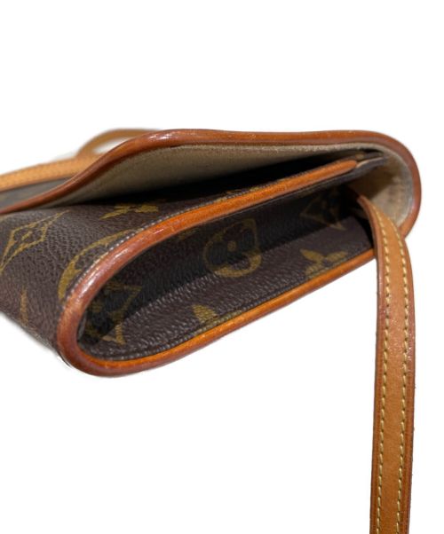 LOUIS VUITTON（ルイ ヴィトン）LOUIS VUITTON (ルイ ヴィトン) ポシェットツインGM ブラウンの古着・服飾アイテム
