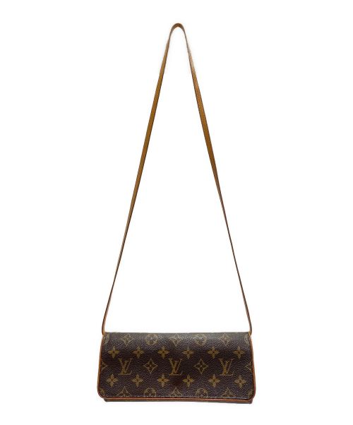 LOUIS VUITTON（ルイ ヴィトン）LOUIS VUITTON (ルイ ヴィトン) ポシェットツインGM ブラウンの古着・服飾アイテム