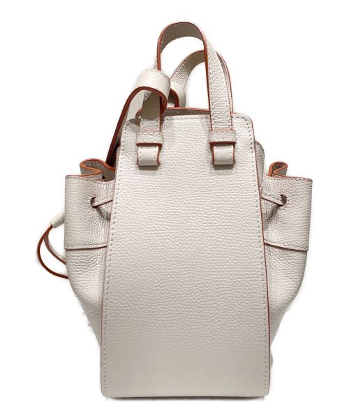 LOEWE（ロエベ）LOEWE (ロエベ) ハンモックドローストリングバッグミニ Light Ghost サイズ:ミニの古着・服飾アイテム