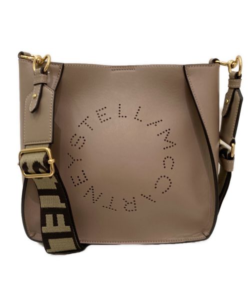 STELLA McCARTNEY（ステラマッカートニー）STELLA McCARTNEY (ステラマッカートニー) ロゴ ショルダーバッグ ベージュ サイズ:-の古着・服飾アイテム