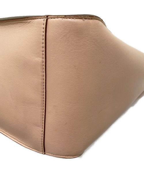 STELLA McCARTNEY（ステラマッカートニー）STELLA McCARTNEY (ステラマッカートニー) ロゴ トートバッグ ベージュ サイズ:-の古着・服飾アイテム