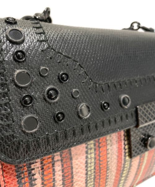 BOTTEGA VENETA（ボッテガベネタ）BOTTEGA VENETA (ボッテガベネタ) チェーンショルダーバッグ マルチカラーの古着・服飾アイテム