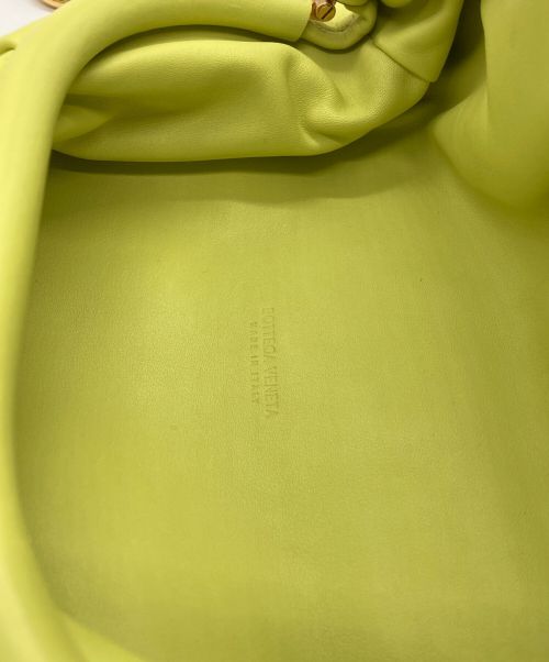 BOTTEGA VENETA（ボッテガベネタ）BOTTEGA VENETA (ボッテガベネタ) チェーンポーチショルダーバッグ イエローの古着・服飾アイテム