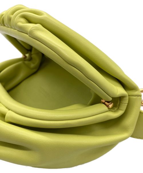 BOTTEGA VENETA（ボッテガベネタ）BOTTEGA VENETA (ボッテガベネタ) チェーンポーチショルダーバッグ イエローの古着・服飾アイテム
