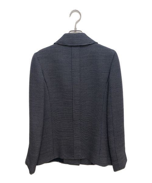 CHANEL（シャネル）CHANEL (シャネル) ボーダージャケット ホワイト×ブラック サイズ:38の古着・服飾アイテム