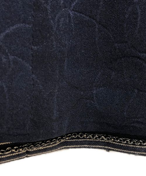 CHANEL（シャネル）CHANEL (シャネル) ボーダージャケット ホワイト×ブラック サイズ:38の古着・服飾アイテム