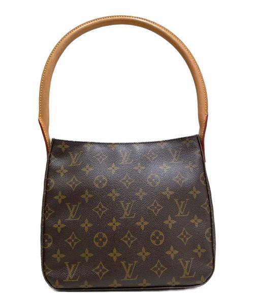LOUIS VUITTON（ルイ ヴィトン）LOUIS VUITTON (ルイ ヴィトン) ルーピングMM ブラウンの古着・服飾アイテム