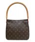 LOUIS VUITTON（ルイ ヴィトン）の古着「ルーピングMM」｜ブラウン