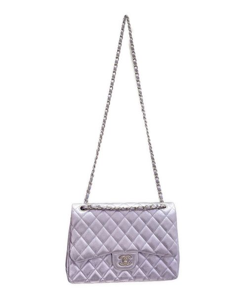 CHANEL（シャネル）CHANEL (シャネル) マトラッセ30 メタリックパープル サイズ:30の古着・服飾アイテム