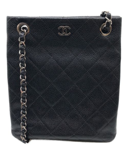 CHANEL（シャネル）CHANEL (シャネル) チェーンショルダーバッグ ブラック サイズ:-の古着・服飾アイテム