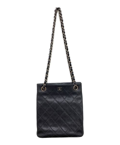 CHANEL（シャネル）CHANEL (シャネル) チェーンショルダーバッグ ブラック サイズ:-の古着・服飾アイテム