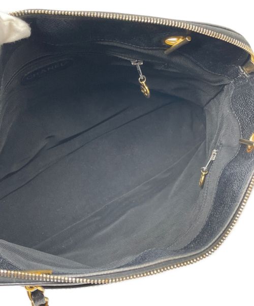 CHANEL（シャネル）CHANEL (シャネル) トリプルココ チェーントートバッグ ブラック サイズ:-の古着・服飾アイテム