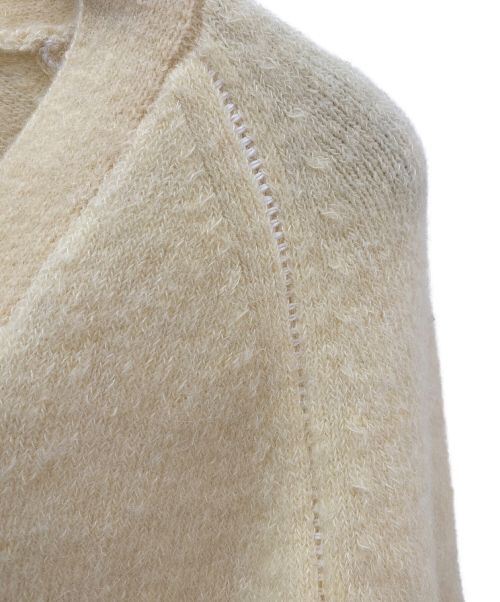 Acne studios（アクネ ストゥディオス）Acne studios (アクネストゥディオズ) Vネックニットカーディガン ライトイエロー サイズ:Sの古着・服飾アイテム
