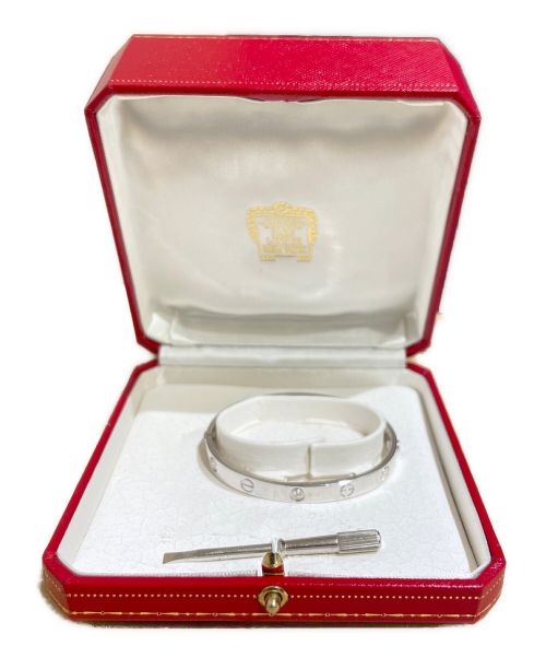 Cartier（カルティエ）Cartier (カルティエ) 6PダイヤLOVEブレスレット サイズ:17の古着・服飾アイテム