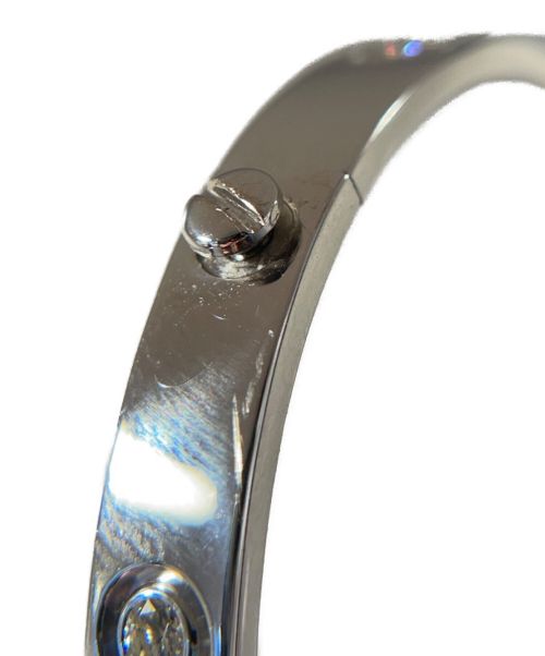 Cartier（カルティエ）Cartier (カルティエ) 6PダイヤLOVEブレスレット サイズ:17の古着・服飾アイテム