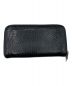 CHROME HEARTS (クロムハーツ) REC F ZIP アリゲーター ジップウォレット  ブラック サイズ:-：240000円