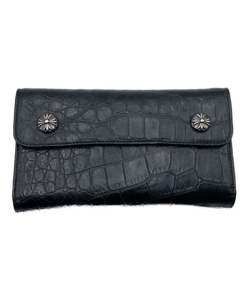 CHROME HEARTS（クロムハーツ）CHROME HEARTS (クロムハーツ) ALLIGATOR WAVE WALLET サイズ:FREEの古着・服飾アイテム