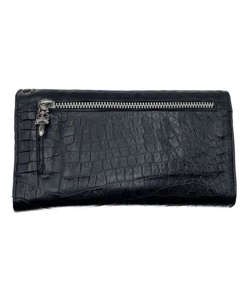 CHROME HEARTS（クロムハーツ）CHROME HEARTS (クロムハーツ) ALLIGATOR WAVE WALLET サイズ:FREEの古着・服飾アイテム