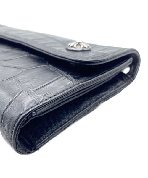 CHROME HEARTS（クロムハーツ）CHROME HEARTS (クロムハーツ) ALLIGATOR WAVE WALLET サイズ:FREEの古着・服飾アイテム