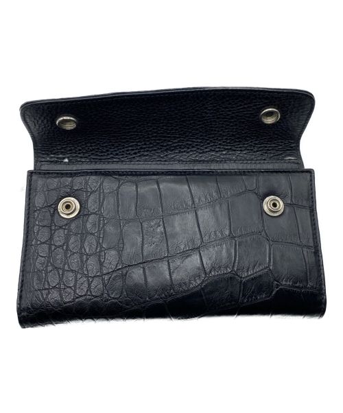 CHROME HEARTS（クロムハーツ）CHROME HEARTS (クロムハーツ) ALLIGATOR WAVE WALLET サイズ:FREEの古着・服飾アイテム