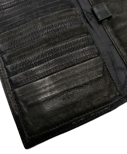 CHROME HEARTS（クロムハーツ）CHROME HEARTS (クロムハーツ) WAVE WALLET CROSS BALL ブラック サイズ:-の古着・服飾アイテム