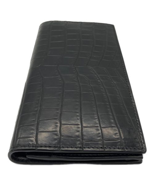 BOTTEGA VENETA（ボッテガベネタ）BOTTEGA VENETA (ボッテガベネタ) 長財布 ブラックの古着・服飾アイテム