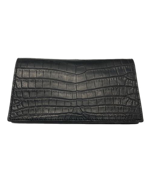 BOTTEGA VENETA（ボッテガベネタ）BOTTEGA VENETA (ボッテガベネタ) 長財布 ブラックの古着・服飾アイテム