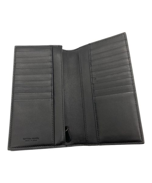 BOTTEGA VENETA（ボッテガベネタ）BOTTEGA VENETA (ボッテガベネタ) 長財布 ブラックの古着・服飾アイテム