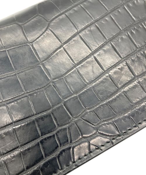 BOTTEGA VENETA（ボッテガベネタ）BOTTEGA VENETA (ボッテガベネタ) 長財布 ブラックの古着・服飾アイテム