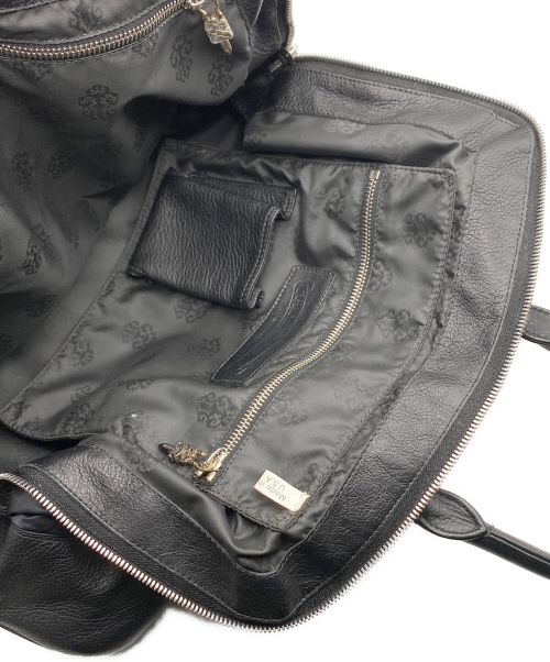 CHROME HEARTS（クロムハーツ）CHROME HEARTS (クロムハーツ) ナイロン切替 MOバッグ ブラック サイズ:-の古着・服飾アイテム