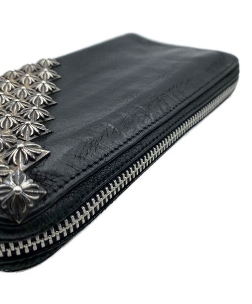 CHROME HEARTS（クロムハーツ）CHROME HEARTS (クロムハーツ) REC F BOX CROSS wallet ブラック サイズ:-の古着・服飾アイテム