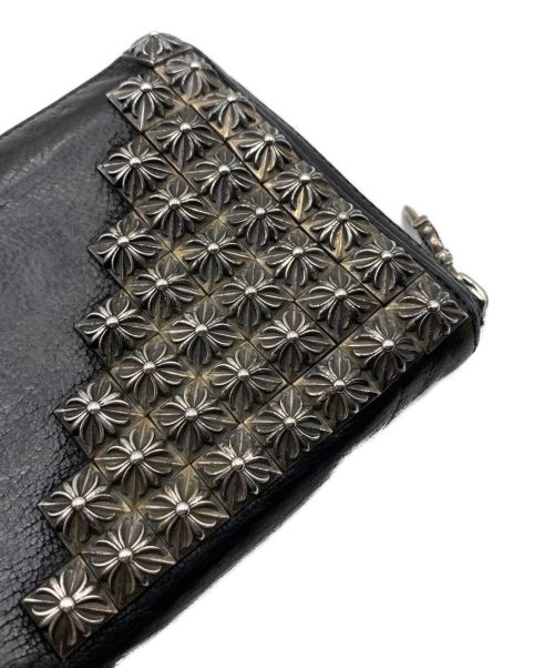 CHROME HEARTS（クロムハーツ）CHROME HEARTS (クロムハーツ) REC F BOX CROSS wallet ブラック サイズ:-の古着・服飾アイテム