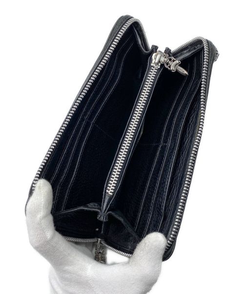 CHROME HEARTS（クロムハーツ）CHROME HEARTS (クロムハーツ) REC F BOX CROSS wallet ブラック サイズ:-の古着・服飾アイテム