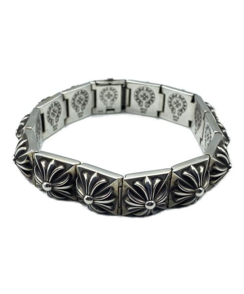 CHROME HEARTS（クロムハーツ）CHROME HEARTS (クロムハーツ) PYRAMID HINGED  ピラミッドプラスブレスレット サイズ:14リンクの古着・服飾アイテム