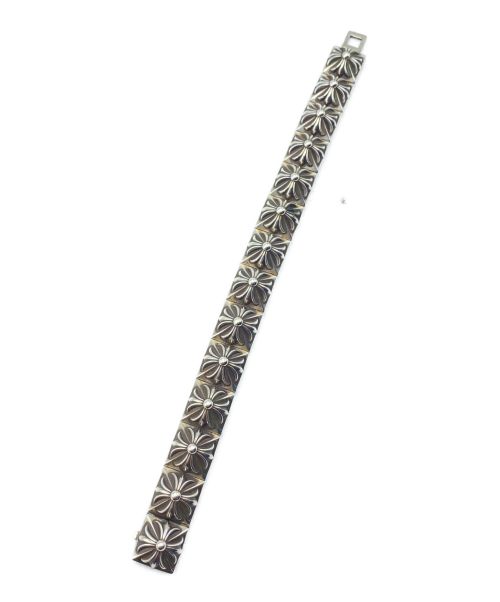 CHROME HEARTS（クロムハーツ）CHROME HEARTS (クロムハーツ) PYRAMID HINGED  ピラミッドプラスブレスレット サイズ:14リンクの古着・服飾アイテム
