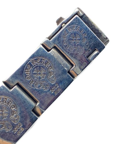 CHROME HEARTS（クロムハーツ）CHROME HEARTS (クロムハーツ) PYRAMID HINGED  ピラミッドプラスブレスレット サイズ:14リンクの古着・服飾アイテム
