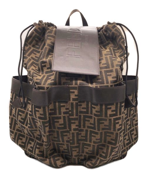 FENDI（フェンディ）FENDI (フェンディ) ドロースドリンクバックパック ブラウン サイズ:-の古着・服飾アイテム