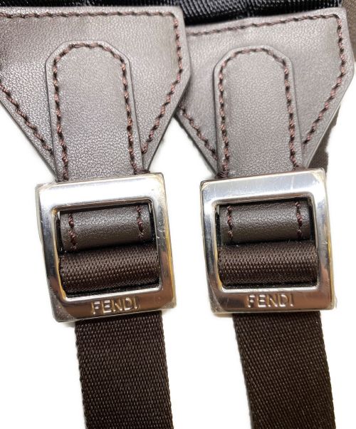 FENDI（フェンディ）FENDI (フェンディ) ドロースドリンクバックパック ブラウン サイズ:-の古着・服飾アイテム