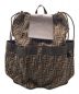 FENDI（フェンディ）の古着「ドロースドリンクバックパック」｜ブラウン