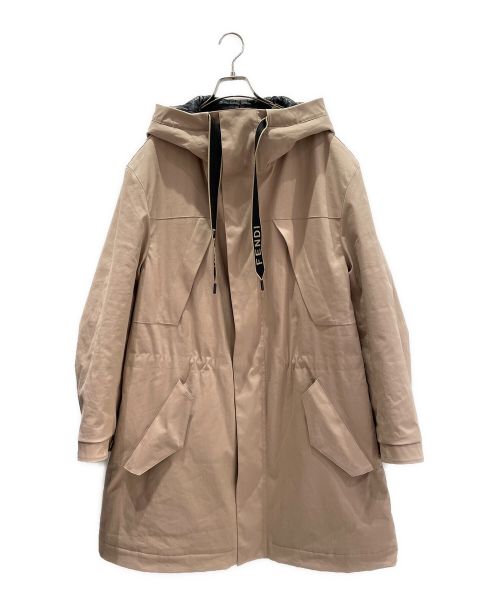 FENDI（フェンディ）FENDI (フェンディ) 中綿コート ベージュ サイズ:50の古着・服飾アイテム