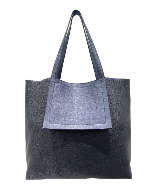 HERMES（エルメス）HERMES (エルメス) カバセリエ46 ブラック×ネイビー サイズ:46の古着・服飾アイテム