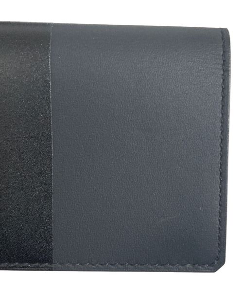 HERMES（エルメス）HERMES (エルメス) マンハッタンカードケース ブラック×ネイビー サイズ:-の古着・服飾アイテム