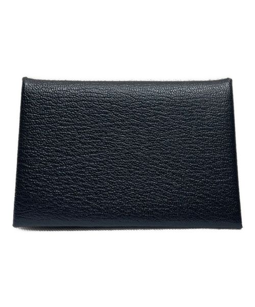 HERMES（エルメス）HERMES (エルメス) カルヴィ カードケース ノワール ブラック サイズ:-の古着・服飾アイテム