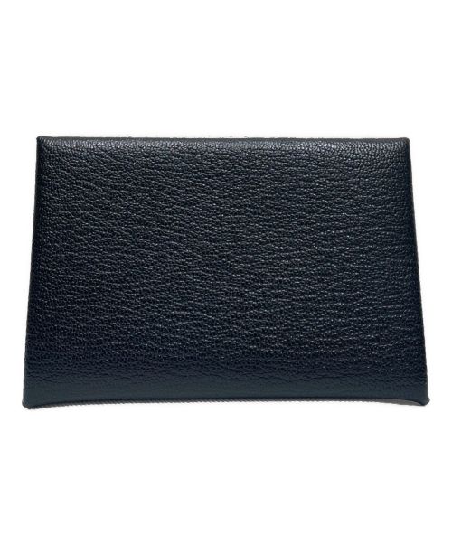 HERMES（エルメス）HERMES (エルメス) カルヴィ カードケース ノワール ブラック サイズ:-の古着・服飾アイテム