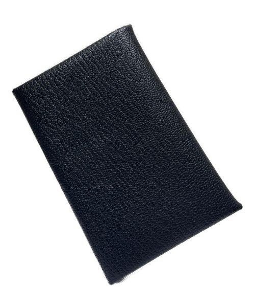 HERMES（エルメス）HERMES (エルメス) カルヴィ カードケース ノワール ブラック サイズ:-の古着・服飾アイテム