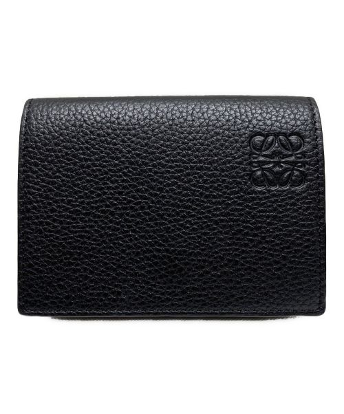 LOEWE（ロエベ）LOEWE (ロエベ) トライフォールド ウォレット ブラック サイズ:-の古着・服飾アイテム
