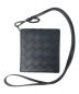 BOTTEGA VENETA (ボッテガベネタ) ストラップ付きジップアラウンドウォレット ブラック サイズ:-：59800円